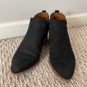 Franco Sarto black booties
